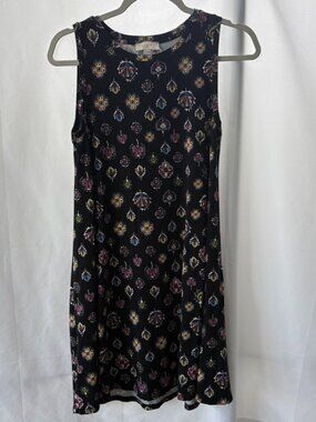 LOFT Multicolor Swing Dress